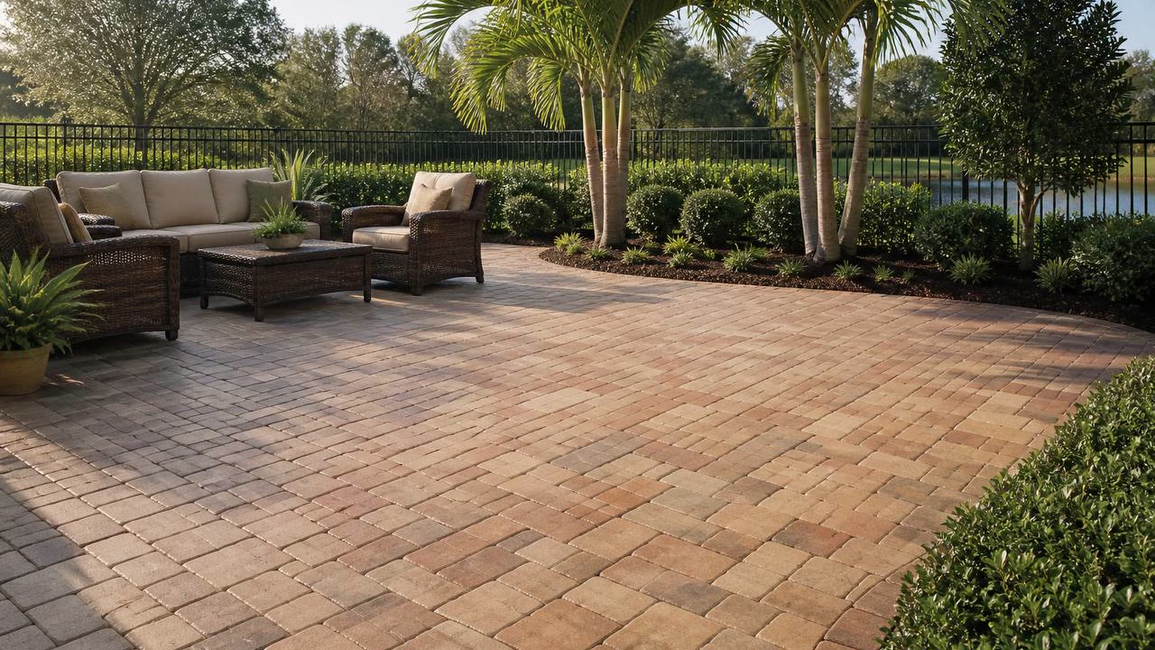 Sealed Paver Patio Result near The Villages