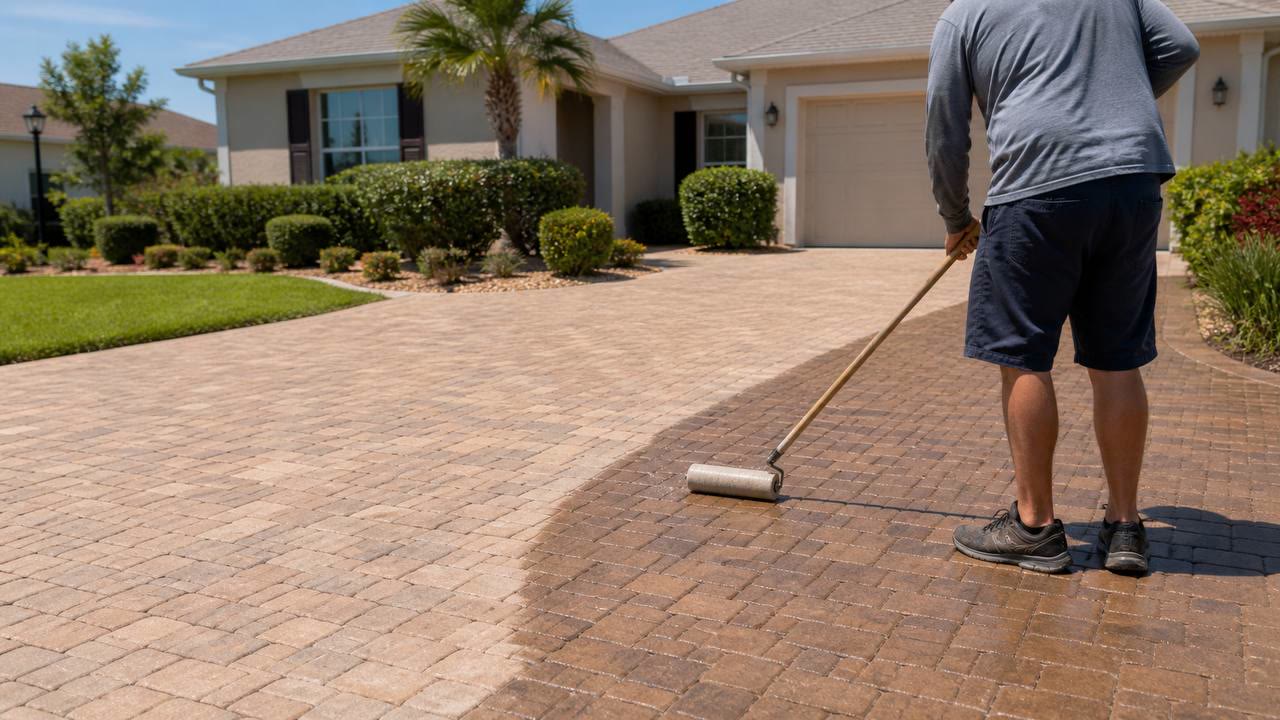 The Villages Paver Sealing near The Villages