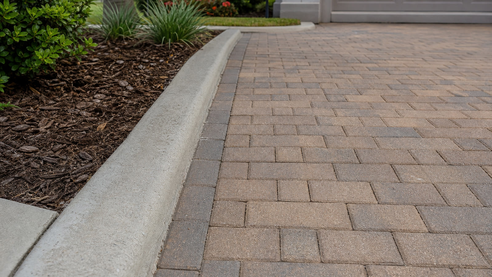 The Villages jobsite detail from the villages paver sealing work detail photo